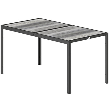 Outdoor Dining Table for 4-6, 59