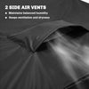 V-Shaped Patio Furniture Cover, Waterproof Outdoor V-Shaped Sectional Sofa Cover with Air Vent, 105