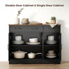 Sideboard Buffet Cabinet, 43
