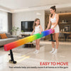 Soozier 7.5ft Adjustable Balance Beam, Gymnastics Beam with Wheels, Gymnastics Equipment for 6+ Years Old Training