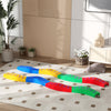 8PCs Kids Balance Beam Stepping Stones w/ Non-slip Foot Pads
