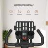 Adjustable Upright Stationary Exercise Bike w/ LCD Display, Indoor Cycling Bike for Home w/ Adjustable Resistance