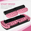 Soozier Adjustable Aerobic Stepper, Exercise Step Platform, Step Exercise Trainer, Workout Fitness Yoga Risers, 4