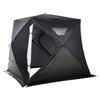 4-Person Insulated Ice Fishing Tent, Portable Ice Fishing Shelter with Ventilation Windows, Carry Bag, Two Doors and Anchors for Low-Temp -22℉