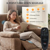 Massage Recliner Chair, Power Recliner with Quiet Brushless Motor, Remote, Pockets, 2 Memory Positions