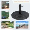 Patio Umbrella Base Stand, Round Cement Parasol Holder for Outdoor, Patio, Garden, Beach, Fits Φ1.4