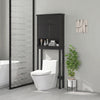 3-Tier Over Toilet Storage Unit Washing Machine Cabinet Dryer Cabinet with Adjustable Shelf for Bathroom, Laundry