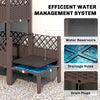 Raised Garden Bed with Legs, Self Watering Elevated Planter Boxes with Drainage Holes, 63