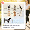 Pet Stroller for Dogs & Cats, Foldable Dog Stroller with Wheels, Reflective Strips, Brake, Pad and Basket, Grey