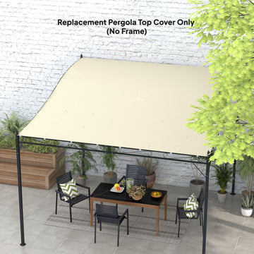 Pergola Canopy Replacement, Pergola Shade Cover for 10' x 10' Pergola ( 84C-038 Series), Beige
