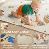 Qaba Foldable Baby Plat Mat, 77