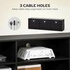 TV Stand with Storage, Modern Entertainment Center with 3 Cabinets and 3 Open Shelves, for TVs up to 85