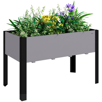 Raised Garden Bed, Elevated Planter Box, 47