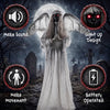 Halloween Animated Standing Crying Angel Decoration with Sound and Touch Activated