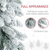 5ft Pencil Christmas Trees, Skinny Artificial Christmas Tree for Xmas Holiday Decor, Deep, Green