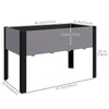 Raised Garden Bed, Elevated Planter Box, 47