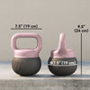Soozier Soft Kettlebell, 11lb Kettle Bell with Anti-Slip Grip for Home Gym Weight Lifting and Strength Training