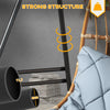Hammock Chair Stand, Hanging Heavy Duty Metal Frame Hammock Stand for Hanging Hammock Air Porch Swing Chair, Egg Cahir, Indoor & Outdoor Use, 70.1