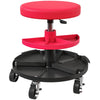 Rolling Garage Stool, 300 LBS Capacity Mechanic Stool with 2.5