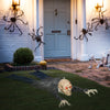 62 Inch/5.2ft Life Size Outdoor Halloween Decoration Crawling Zombie, Animated Prop Decor with Sound and Motion Activated, Light Up Eyes, Creepy Sound