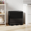 Triple Garbage Bin, Soft-Close Trash Can with Foot Pedal, 3 x 20 Liter Garbage Can with Removable Inner Buckets, Silver