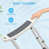Height Adjustable Shower Chair Padded Bath Seat for Senior,