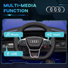12V Audi RS e-tron GT Licensed Kids Ride on Car, Battery Powered Electric Car with Remote Control, Navy Blue