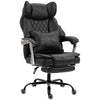 Executive Office Chair, Leathaire Big and Tall Office Chair 400 lbs with Wide Seat, Reclining, Lumbar Support, Black