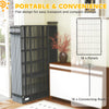 8 Panel Pet Playpen Play Yard Fence Home DIY Heavy-Duty Metal Foldable Indoor Outdoor 47