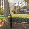 4 Pack Fence Post Repair Kit, 32