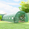 20x10x7ft Heavy Duty Tunnel Walk-in Greenhouse Outdoor Backyard Seed Plant Vegetables Grow Warm House