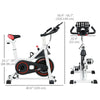 Soozier Adjustable Upright Stationary Exercise Bike w/ LCD Display, Indoor Cycling Bike for Home w/ Adjustable Resistance