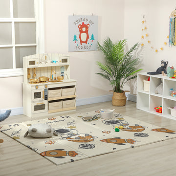 Qaba Foldable Baby Plat Mat, 77
