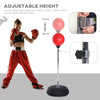 Soozier Boxing Bag with Stand, Freestanding Punching Bag with 49.6