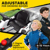 24V Electric Go Kart, Battery Powered Kids Drift Kart with Adjustable Seat, Seat Belt, Horn, Music, Light