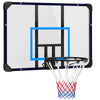 Soozier Wall Mounted Basketball Hoop, Mini Hoop with 45