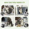 41 Inch Cat Tree with Scratching Posts, Cat Bed, Condo, Grooming Brush, Jumping Platforms, Toy Balls, Anti-tip Kit