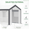 6.6' x 10' x 7' Heavy Duty Walk-In Greenhouse Vegetable Seed Growth Tent Outdoor Plant Growing Tunnel Warm House Flower Shed Backyard