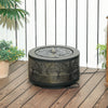 Outdoor Water Fountain with LED Lights, 10