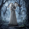 Halloween Animated Standing Crying Angel Decoration with Sound and Touch Activated