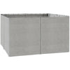 Gazebo Curtains, 10' x 13' Universal Replacement Privacy Curtain, 4-Panels Sidewall with Hooks/C-Rings, Light Grey