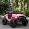 12V Electric Truck Off Road Electric Pickup with Remote Control, Adjustable Speed, Ride on Car for Kids