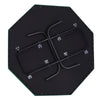 Soozier Folding Poker Table, 47