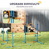 Dog Agility Training Equipment, 5PCS Dog Obstacle Course Starter Kit with Carrying Bag