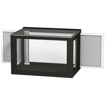 Catio Outdoor Cat Enclosure Adjustable Cat House Waterproof Top for Window 24