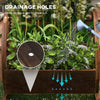 2-Tier Raised Garden Bed, Wooden Wagon Planter Boxes with Drainage Holes, for Vegetables Flowers Herbs, Carbonized