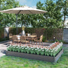 L-Shaped Raised Garden Bed, 82