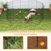 36inch Foldable Metal Exercise Pet Playpen Yard Dog Puppy Kennel Cage 12 Panels