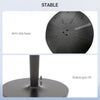 Standing Desk Stool, Ergonomic Wobble Chair, Adjustable Leaning Stool for Office Desks, with Rocking Motion, Black