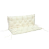 2 Seater Garden Bench Cushion, Soft Thick Outdoor Non-Slip 2 Seater Soft Pad With Backrest for Garden Patio, 52